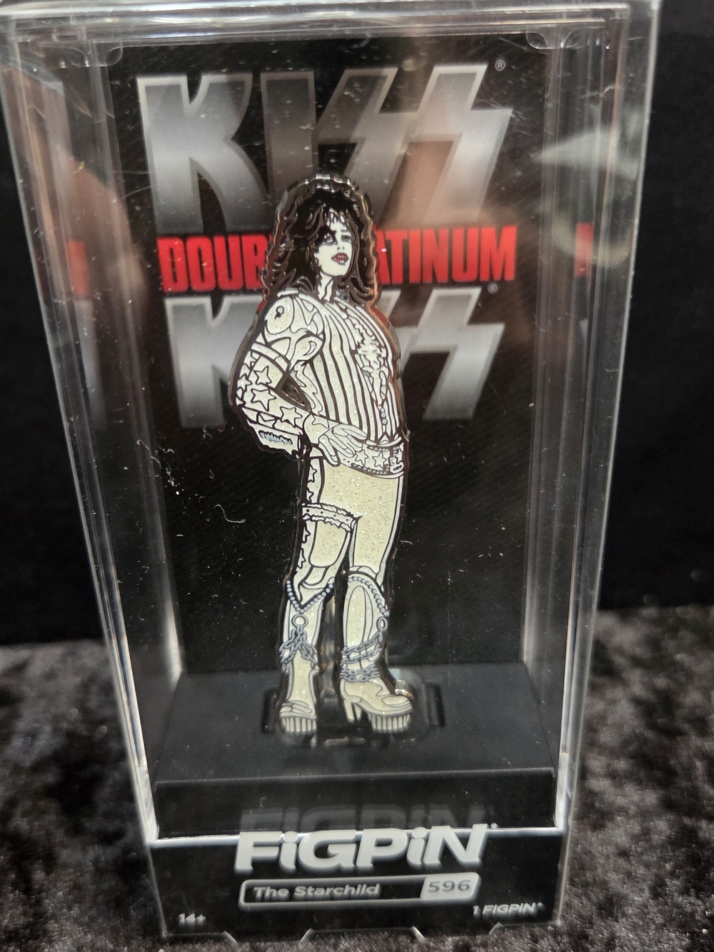KISS PAUL STANLEY DOUBLE PLATINUM FIGPIN #596 - THE STARCHILD New